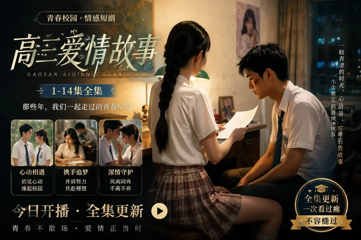 黄果魔改AI短剧《b中高三爱情故事》高清未删减全集在线观看 - 蓝光修复中字版资源直链 - 高零卡顿全程高能 - 免费观看